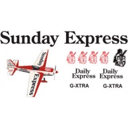Daily Express Decal Set for the Extra 200/300