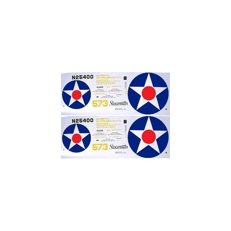 Stearman PT-17 Self adhesive decal set