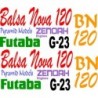 Balsa Nova 120 decal set