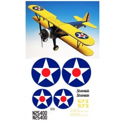 Stearman PT-17 Self adhesive decal sets
