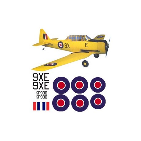 North American Harvard Decal set