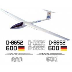 DG-600 Evolution Decal set