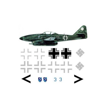 ME262 Scale decal sets