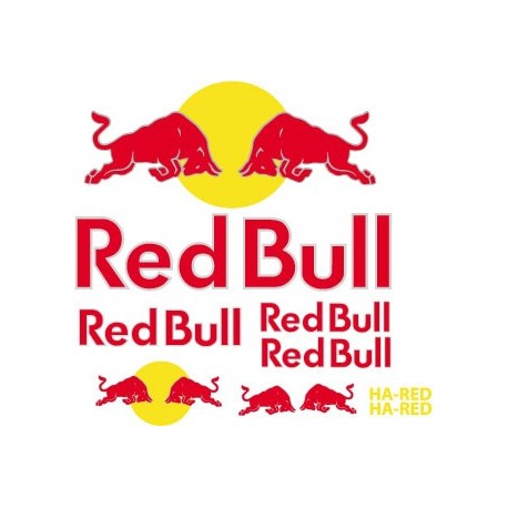 Tucano RedBull Decal set 3