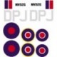 Hawker Typhoon  scale Decal Sets