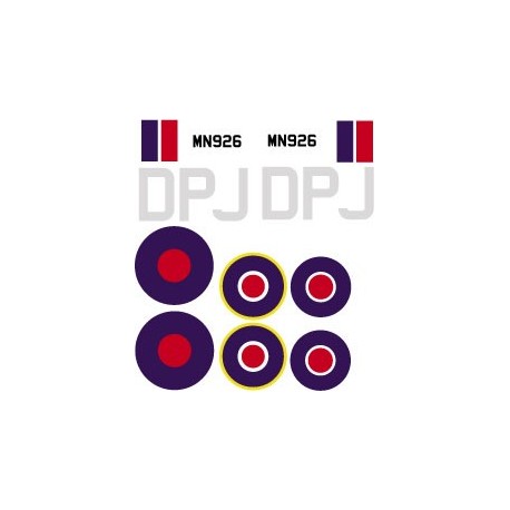 Hawker Typhoon  scale Decal Sets