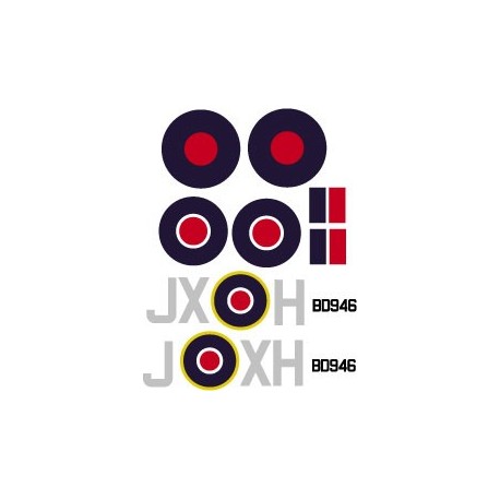 Hawker Hurricane Decal sets MK11c