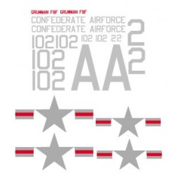 Grumman F8F-1 Bearcat Decal set
