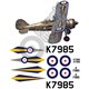 Gloster Gladiator Decal Set