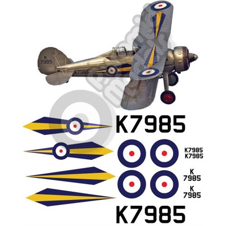 Gloster Gladiator Decal Set