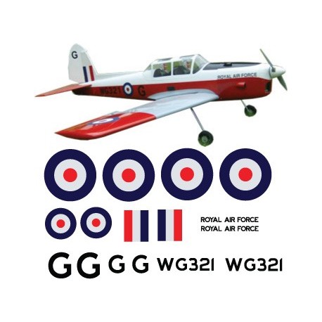 De Havilland Chipmunk decals set
