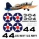 Vought-Sikorsky OS2U-3 Kingfisher Decal Sets