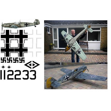Messerschmitt ME-109 Decal Sets