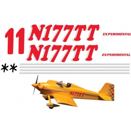 Decal set for Van's RV-3