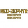 RED-ZEPHYR Decal set