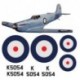 Spitfire Reconnaissance Decal Set