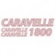 CARAVELLE Computer Cut Vinyl Decal Set