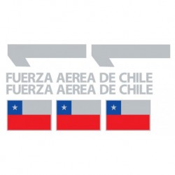 FUERA AEREA DE CHILE Decal set