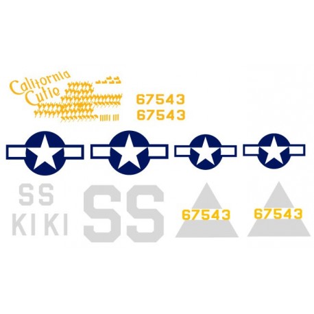 California Cutie Decal Sets