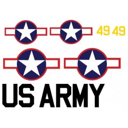 Curtis P-40 Kittyhawk Decal Set