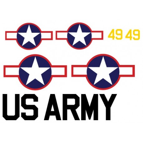 Curtis P-40 Kittyhawk Decal Set