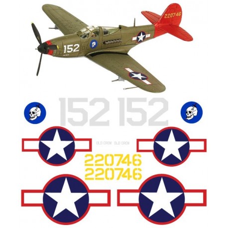 Bell P-39 Airacobra Decal Set