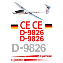 Scale ASH 26E Decal Sets