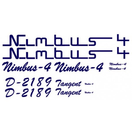 Nimbus 4 Decal Set