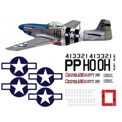 Scale Mustang Decal Set - Cripes A Mighty 3rd