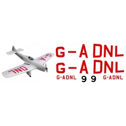 Miles M-5 Sparrowhawk Decal Set