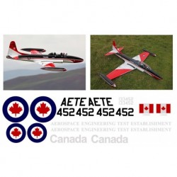 Canadian T33 Decal set