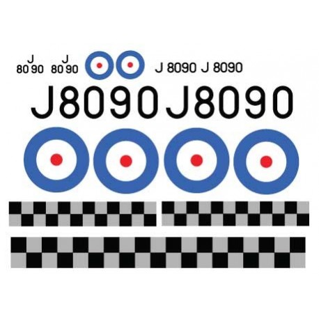 Gloster Gamecock Decal Set