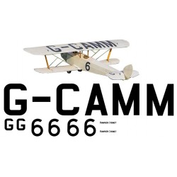 Hawker Cygnet - G-CAMM Decal Sets