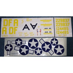 Memphis Belle - Royal Products B-17 Flying Fortress Decal Set