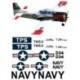 T-28 Trojan  NAVY Decal set