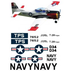 T-28 Trojan  NAVY Decal set