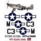 P51-D Mustang Decal Set - HOO FLUNG DUNG