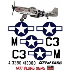 P51-D Mustang Decal Set - HOO FLUNG DUNG