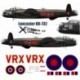Avro Lancaster KB-732 X-TERMINATOR Decal sets