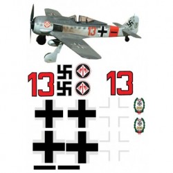Focke Wulf 190 Scale Decal Set -  RED 13