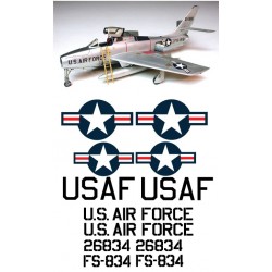 Republic F84F Thunderstreak decal set