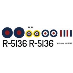 Tigermoth decal set- RAF