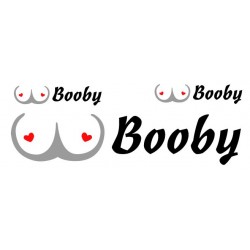 BOOBY - Decal set