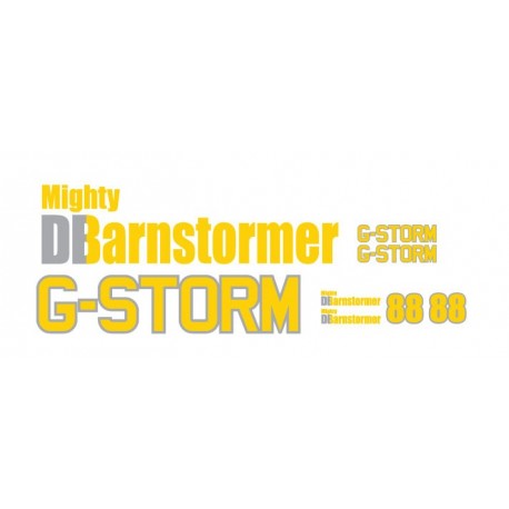 Mighty Barnstormer Decal set