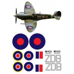 Spitfire Decal Sets -  MK9 - ZDB - MH434
