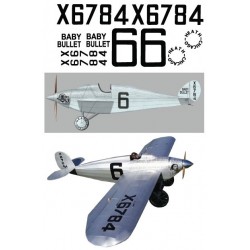 1928 - Heath Baby Bullet Racer Decal Set