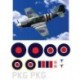 North American P-51B and D Mustang Decal Set - RCM&E Autumn 2013