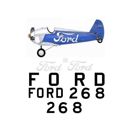 Ford Flivver Decal sets