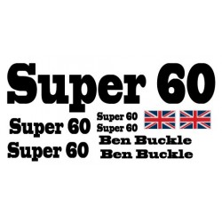 Ben Buckle Super 60 Decal Set