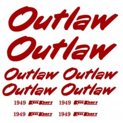 KEILKRAFT Outlaw Decal set